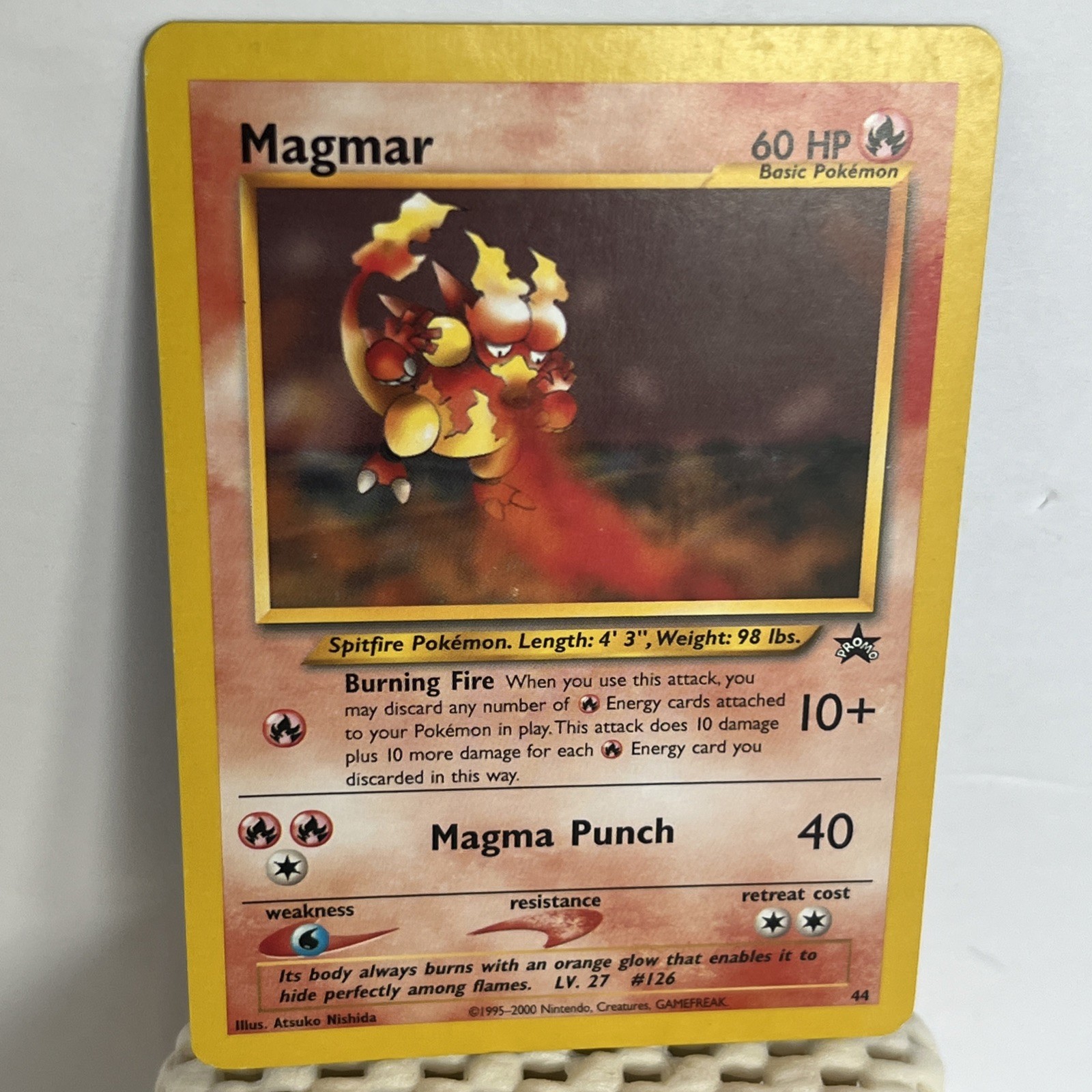 Magmar #44 - Black Star Promo - WoTC Pokemon Card E