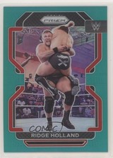 2022 Panini Prizm WWE Teal Prizm 11/49 Ridge Holland #154 0cz
