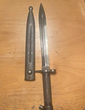 Swedish Mauser M96 Bayonet  – EJ/AB Maker (1915–1930) - Unit Marked 49A/428
