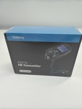 NEW NULAXY KM18 FM Transmitter Bluetooth For Car Sealed