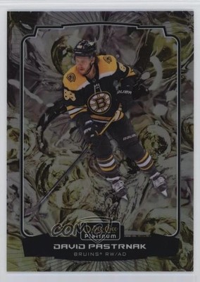2022-23 O-Pee-Chee Platinum Liquid Metal 91/349 David Pastrnak #7 12ms