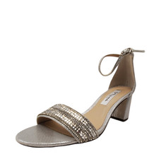 Nina Women's Elenora-Fy Embellished Sandal True Silver 5.5M MSRP 89 New