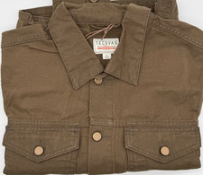 Tecovas men`s  waxed canvas trucker jacket  Cowboy  Western  Herren Jacke Defekt