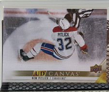 Upper Deck 2022-23 Series 1 Rem Pitlick Montreal Canadiens UD Canvas #C43