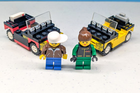 Lego 4561 * RAILWAY EXPRESS Train w/Transformer/Regulator Minifigs/Manuals 9V