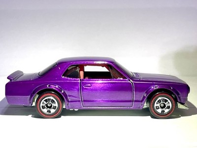   Hot Wheels Nissan Skyline 2000GT-X Redline Custom Made Spectraflame H/W