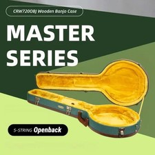 Crossrock Master Series Vintage Koffer f&uuml;r Openback Banjo 11,5&ndash;12,5 Zoll