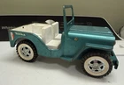 Vintage 1960s Tonka Toy Jeep Turquoise Teal