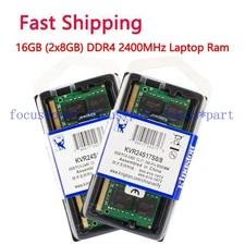16GB (2x8GB) 260-Pin DDR4 SO-DIMM DDR4 2400 MHz PC4 19200 Laptop Memory For Dell