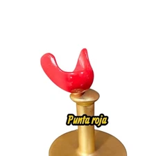 Mexican Professional Point Red Clown Nose Plastic Nariz Payaso Made In Mexico