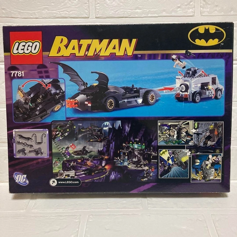LEGO Batman The Batmobile: Two-Face's Escape 7781 In 2006 New Retired - Image 2 of 4