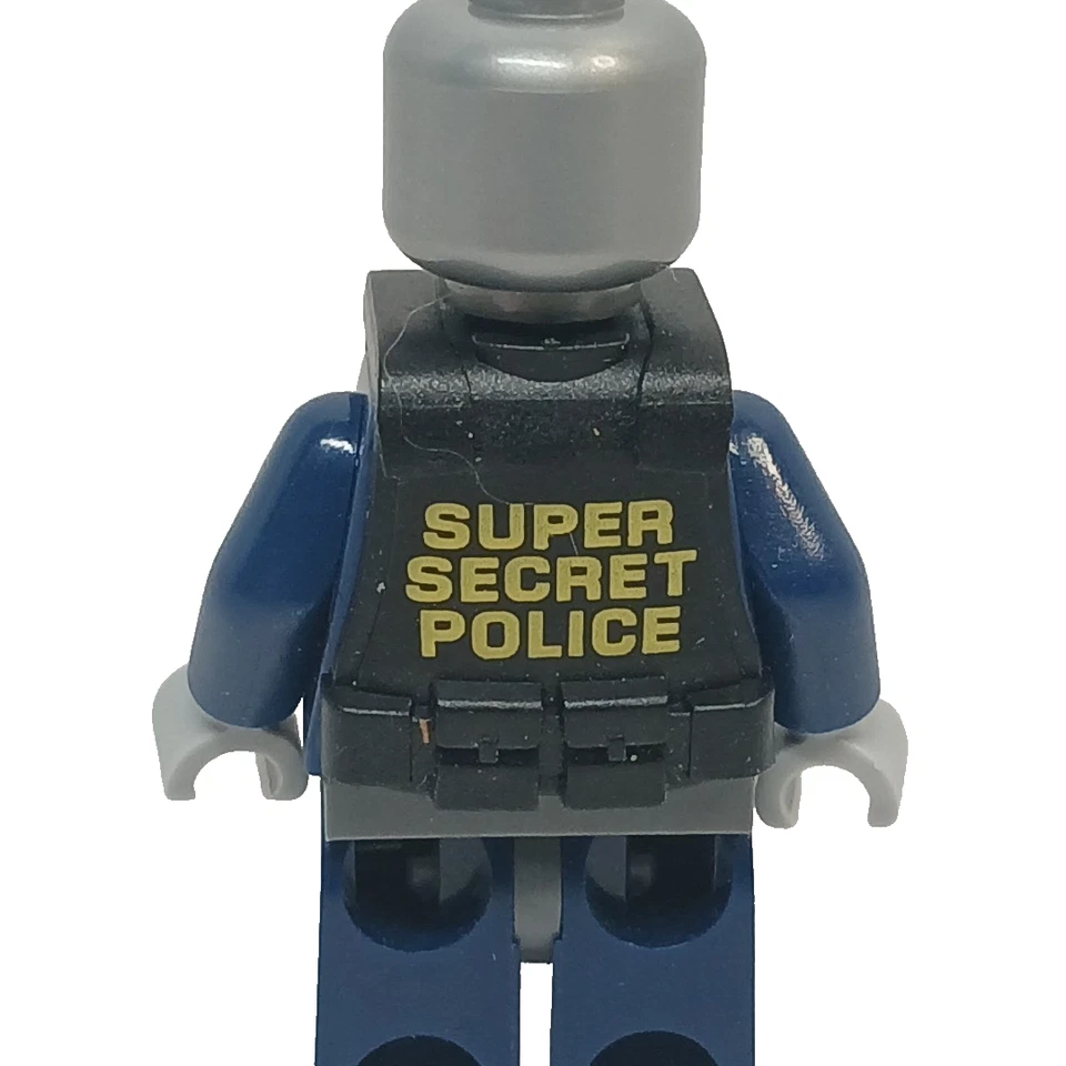 LEGO Robo SWAT With Armor (No Helmet)Minifigure Police (70815) - Image 4 of 4