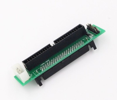SCSI SCA 80 PIN TO 50 PIN SCSI Adapter SCA 80 PIN TO IDE 50 Male Converter