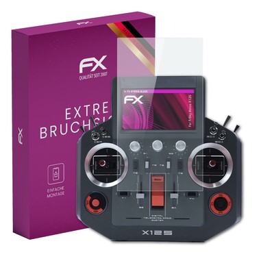 atFoliX Glasfolie für FrSky Horus X12S Displayfolie 9H Schutzpanzer