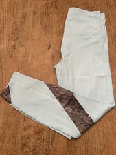 Soulgani Active Leggings Yoga Pants Blue High Rise Stretch Women  s Medium