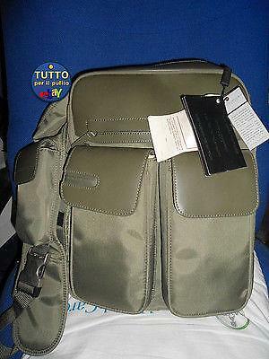 LAPTOP BACKPACK PC NOTEBOOK NETBOOK PIQUADRO CA-1050-NP LEATHER FABRIC
