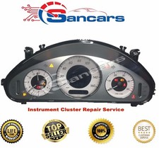MERCEDES W211 W209 W219 INSTRUMENT CLUSTER REPAIR SERVICE 2002-2008