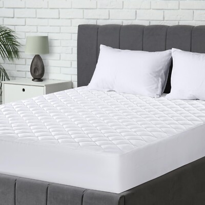 Utopia Bedding gesteppter Matratzenschoner, atmungsaktive Matratzenauflage, EINZELBETT