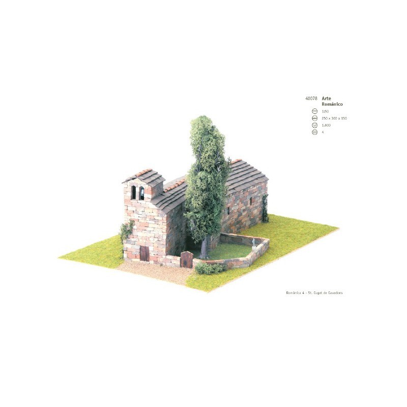 COSTRUZIONE ROMANICA 4 St. Cugat de Gavadons ( Domus  - 40078 )