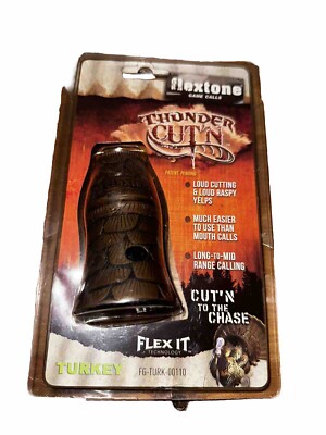 Flextone Game Calls -Thunder CUT'N -Turkey #00110-NIP 
