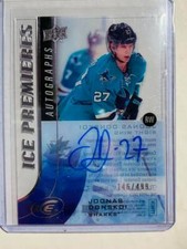  2015-16 UD Ice Premieres Autographs #IPADO Joonas Donskoi /499 Sharks Avalanche