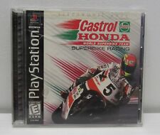 Castrol Honda Superbike Racing (Sony PlayStation 1, 1999) Cleaned & Tested!