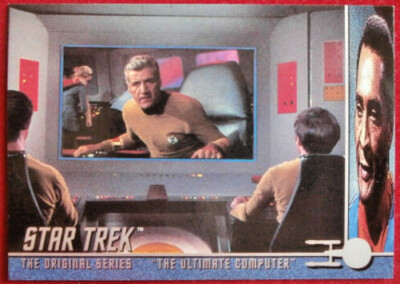 STAR TREK TOS - Card #162 - THE ULTIMATE COMPUTER - THE ONE THING - 1998
