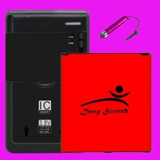 High Grade 6270mAh Grade A+ Battery Charger Stylus f Samsung Galaxy S4 SCH-R970