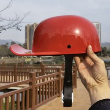 Unisex Motorcycle Helmet DOT Certified Retro Baseball Cap Style Open Face Helmet