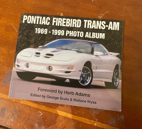 1969-1999 Pontiac Firebird Photo Album Book