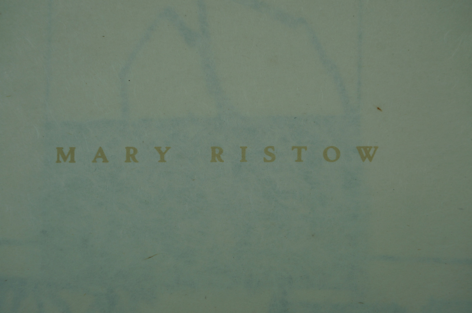 Mary Ristow MARY RISTOW ORIGINAL SIGNED LITHOGRAPH 1989 | eBay