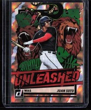 2022 Panini Donruss Unleashed GOLD JUAN SOTO /999 #UNL-14 Nationals/ Padres