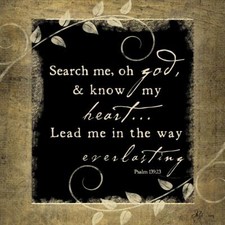 Ceramic Backsplash Tile Mural Inspirational Kitchen/Bathroom - Search Me Oh God