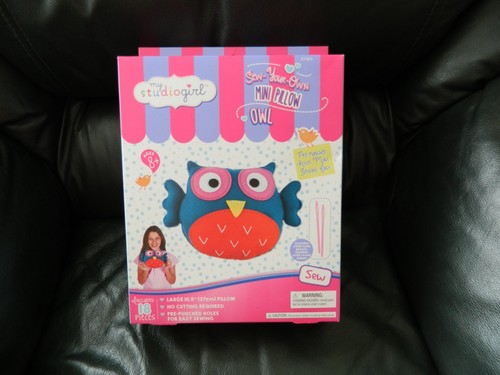 New My Studio Girl Sew Your Own Mini Pillow Owl Ages 8 New My Studio Girl Sew Your Own Mini Pillow Owl Ages 8