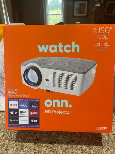 Smart Projector W/ Roku Streaming Stick 