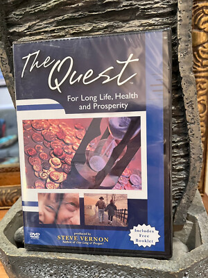 The Quest For Long Life Health and Prosperity DVD Steve Vernon
