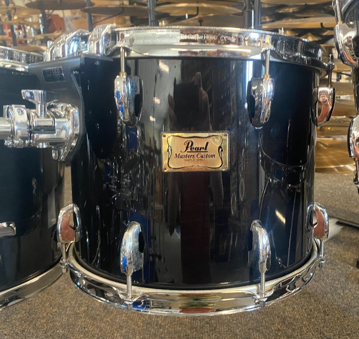PEARL MASTERS CUSTOM MAPLE SHELL 10” Pearl Masters Custom Drum Set - 22, 10, 12, 14, 16 | eBay