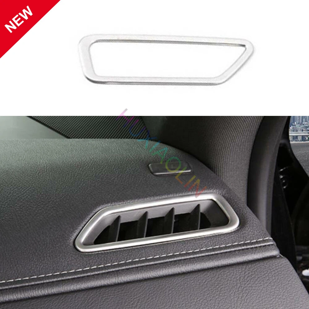 For Cadillac XT4 2019-2022 Silver Steel Instrument Right Air Outlet Vent Trim 1x
