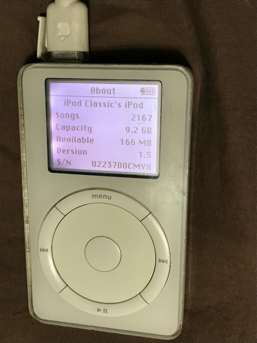 Apple iPod 10GB 第2世代　A1019 VINTAGE Apple iPod 2nd Generation 10GB A1019 Refurbished Works