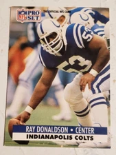 1991 Pro Set #176 Ray Donaldson C Indianapolis Colts     ***40% OFF 2+ Cards