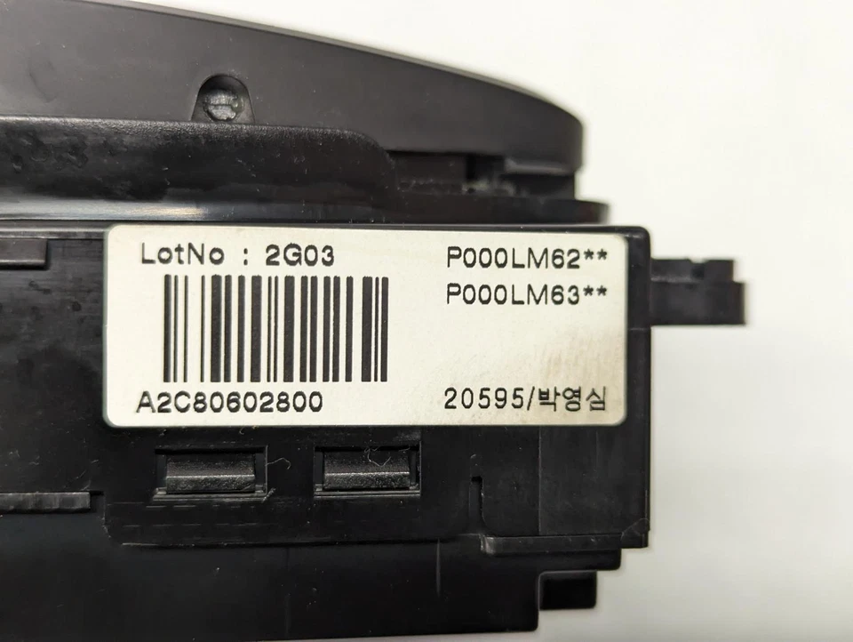 Controlador de aire acondicionado térmico Hyundai Azera 2012 972503V5504X OEM 12 13 Foto 2 de 4