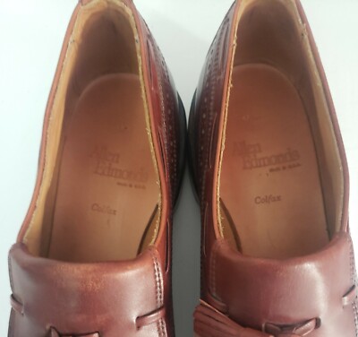 Allen Edmonds Colfax Brown Leather Kilt Tassel Wingtip  display picture 1