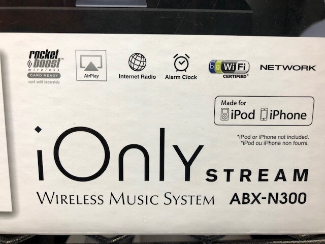 Onkyo Wireless Music System Wi-Fi, Air-Play, Alarm, iPod