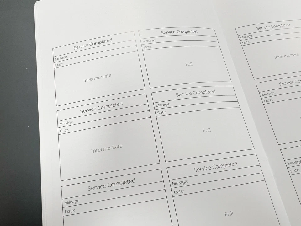 Lexus CT200 Hybrid Service History Book-Manual Blank For All Models - Image 2 of 4
