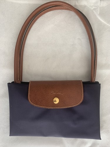Nuevo Longchamp le pliage Original Arándano Púrpura Grande de Hombro Bolso  grande Bolsa De Nylon | eBay
