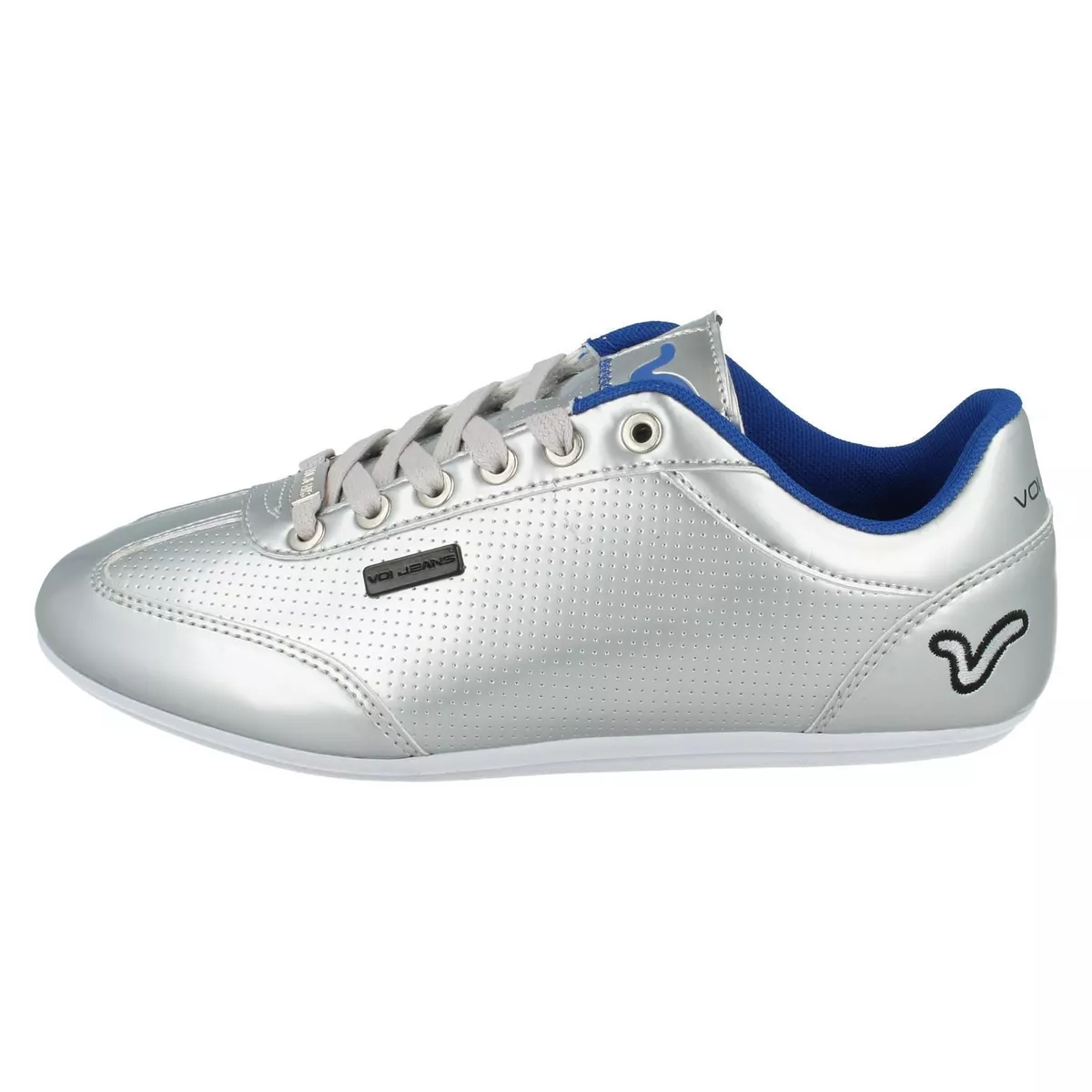 Voi Jeans Winchester II Men s Greay Lace Up Synthetic Fashionable Trainers