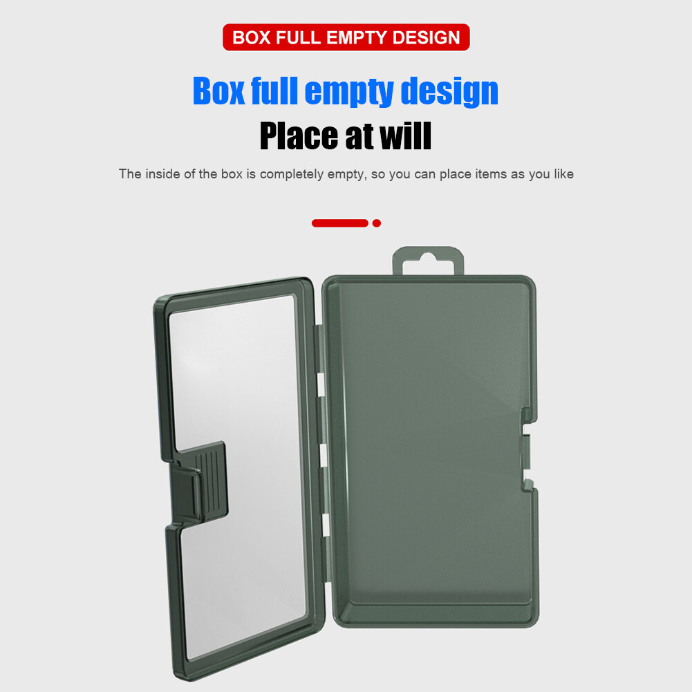 Plastic Fishing Tackle Hook Lures Bait Storage Box Organizer Fishing Accessories eBay