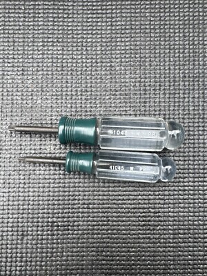 Sears Craftsman USA Nos Rare Stubby Torx Screwdriver Set 41045 41048 T25 T10 
