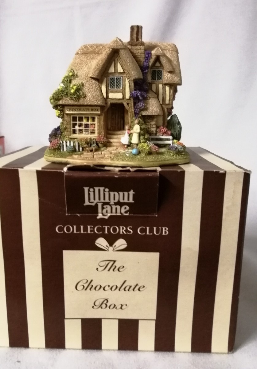 Lilliput Lane The Chocolate Box L2585 Cottage Collection Boxed