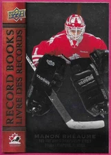 2023-24 Upper Deck Tim Hortons Legends Hockey Record Books "You Pick from list"